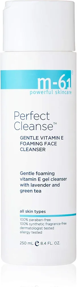 m-61 Perfect Cleanse- 250 ml.- Gentle daily cleanser with vitamin E, lavender & green tea