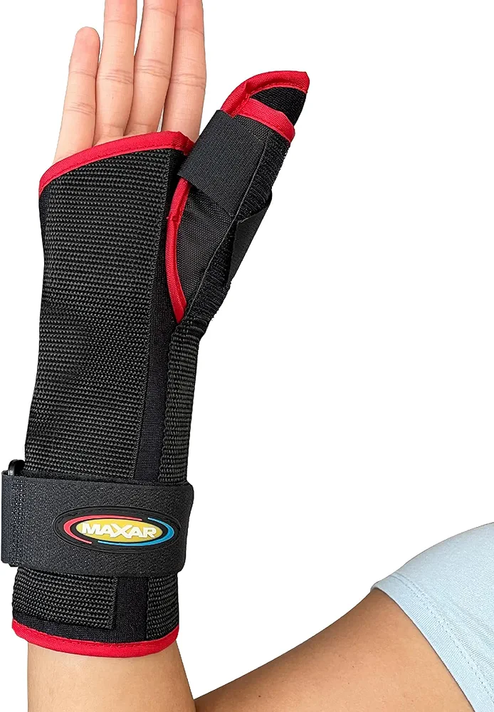 Advanced Wrist Brace with Thumb Spica Splint, Providing Effective Support for Dequervains Tendonitis, Carpal Tunnel, and Arthritis Pain, Best Wrist Brace with Thumb Stabilizer (Right Hand, M)