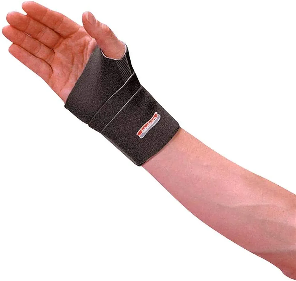 081703453 X-treme CarpalGard Wrist Support, Recommended for Carpal Tunnel Syndrome, Wrist Pain, Wrist Strain and Arthritis, X-treme Black, Left, Adult Small