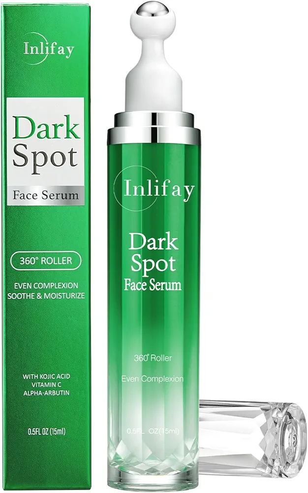 Dark Spot Remover for Face with Roller: Dark Spot Corrector for Face Fading Sun Spot Age Spot Melasma