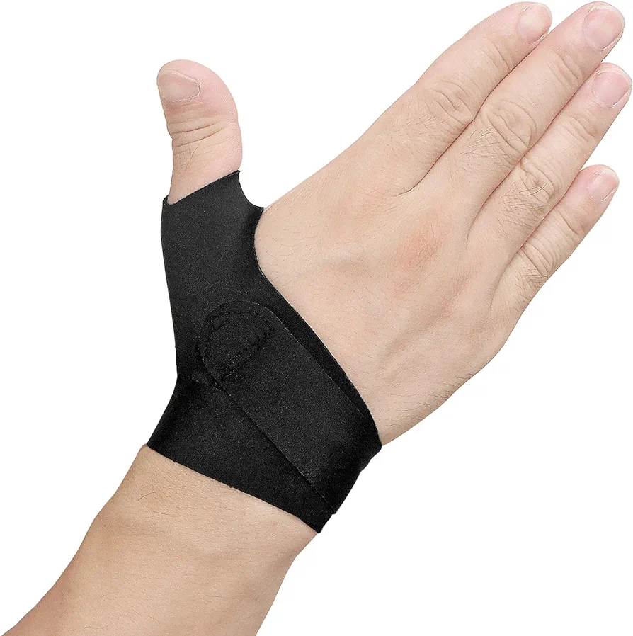 YUNYILAN Ultra Thin Wrist Brace and Thumb Arthritis Compression Strap Adjustable Sport Carpal Tunnel Support for Men and Women, Comfortable Carpal Tunnel for Thumb Wrist Relieve Pain (Left Hand)