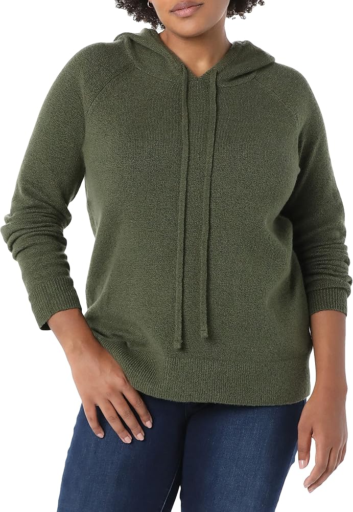 Amazon Essentials Women's Soft Touch Hooded Pullover Sweater