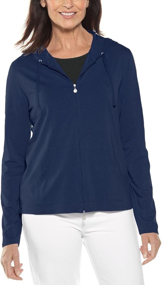 Coolibar UPF 50+ Women's Seaside Hoodie - Sun Protective