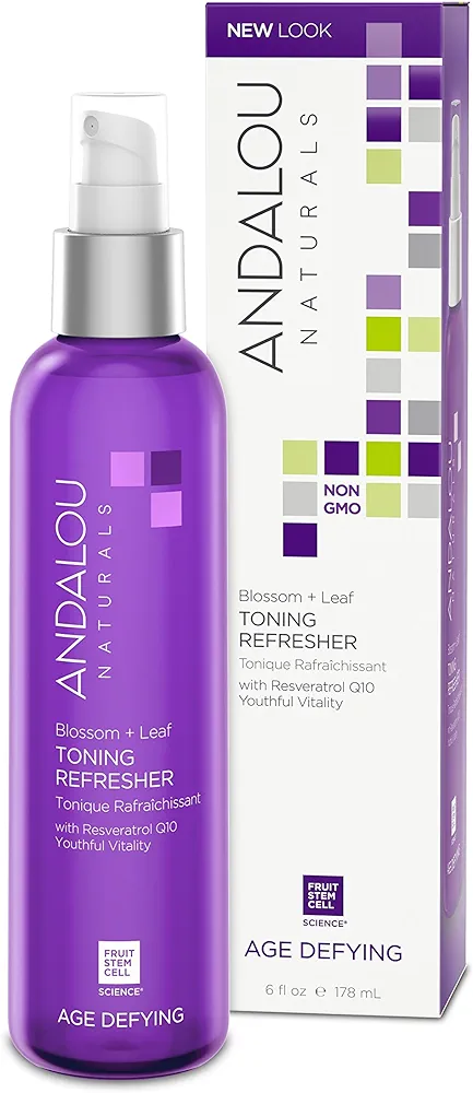 Andalou Naturals Blossom + Leaf Toning Refresher, 6 Ounce