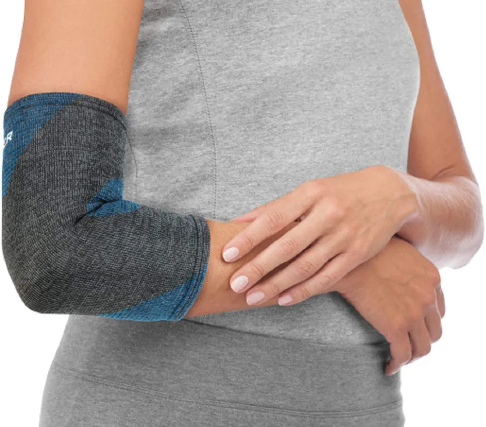 Mueller FIR (Far Infrared) 4-Way Elbow Support, Medium/Large (10.0 - 13.0 in)