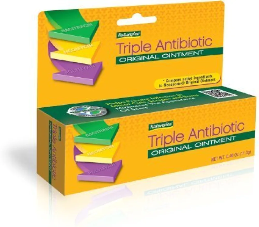 Natureplex Triple Antibiotic Original Ointment 0.33 Ounce Tube (2 Packs) by Natureplex