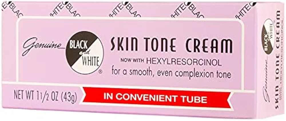 Genuine Black & White Color Correction Skine Tone Cream 1.5 oz.