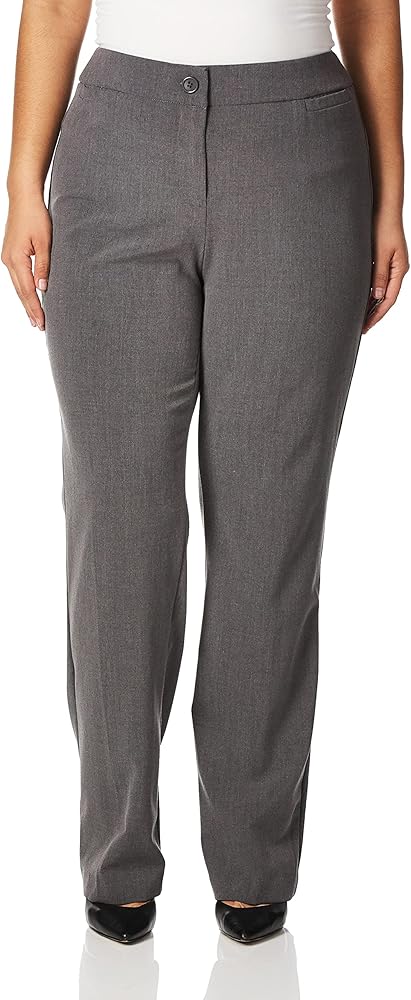 Briggs New York Women's Bistretch Tummy Straight-Leg Pant