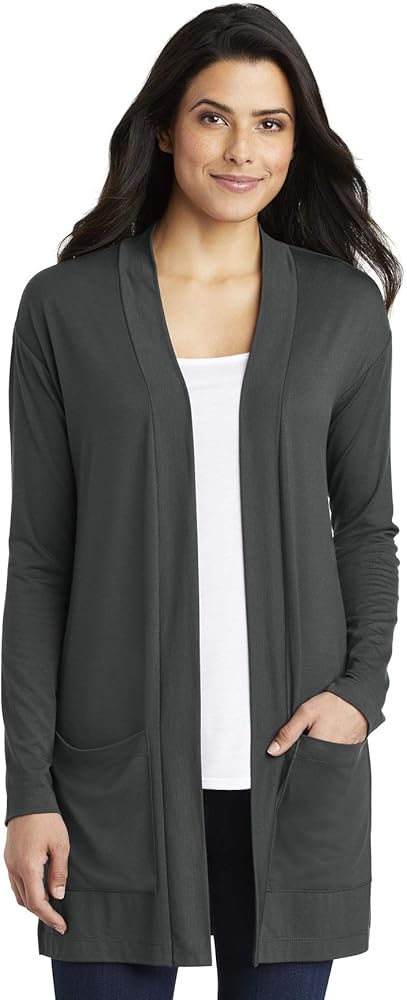 Port Authority Ladies Concept Long Pocket Cardigan