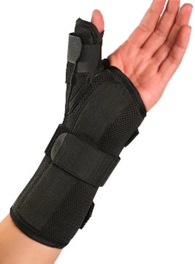 Therapist's Choice® Wrist Brace with Spica Thumb Support, Universal Size (Right)