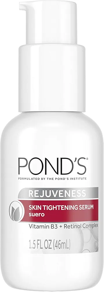 Pond's Skin Tightening Serum Visibly Tightens The Appearance Of Skin & Helps Slow New Signs of Aging Rejuveness Face Serum 1.7 Oz