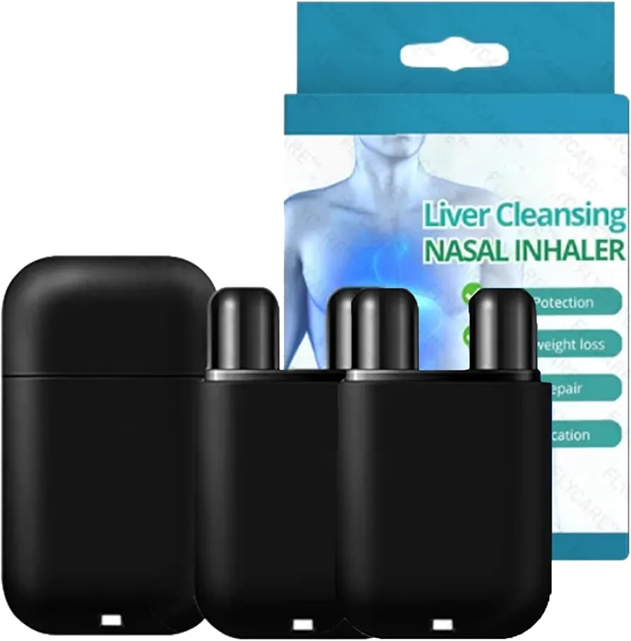 Flycare Liver Inhaler, Flycare Liver Cleansing Nasal Inhaler, for Men and Women(Color:2Pcs)