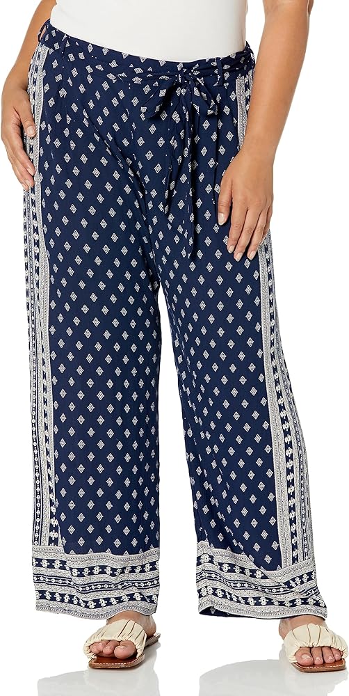 Avenue Women's Plus Size Pant Escape Border