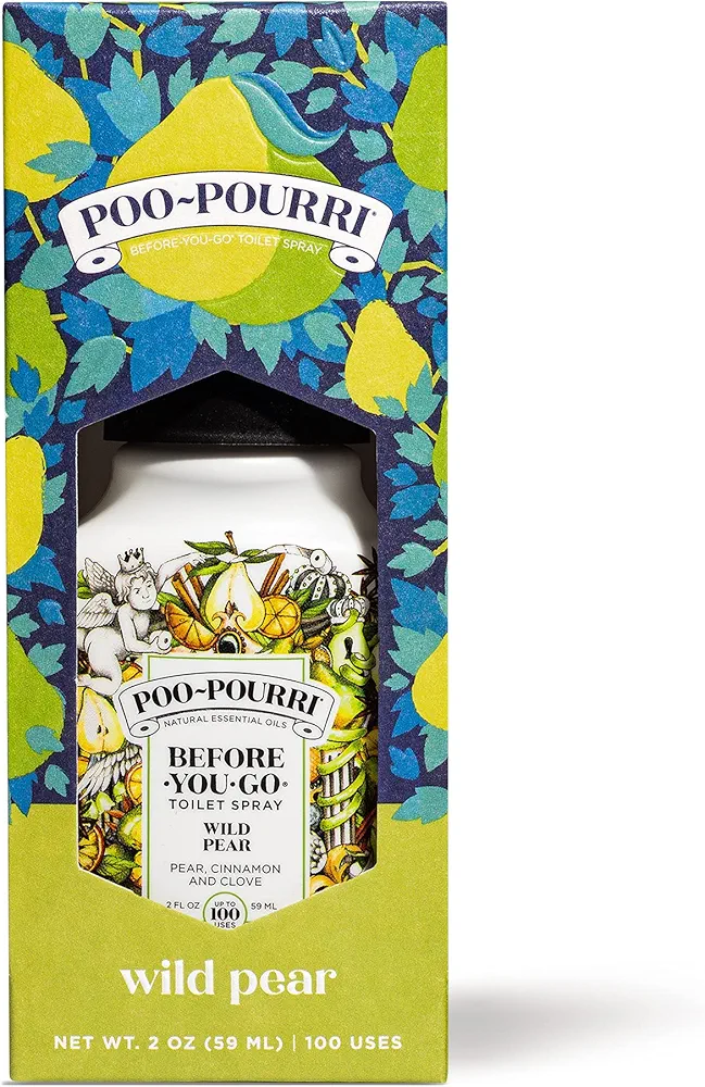 Poo-Pourri Before-You- go Toilet Spray, 2 Fl Oz (Pack of 1), Wild Pear Scent