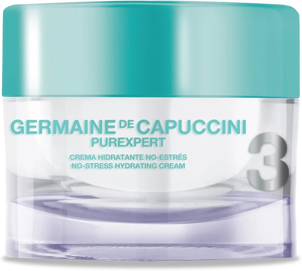 Germaine de Capuccini Hydrating Face Moisturizer I Purexpert I Balancing Face Cream for Normal, Dry and Acne Prone Skin | 1.7 Fl Oz