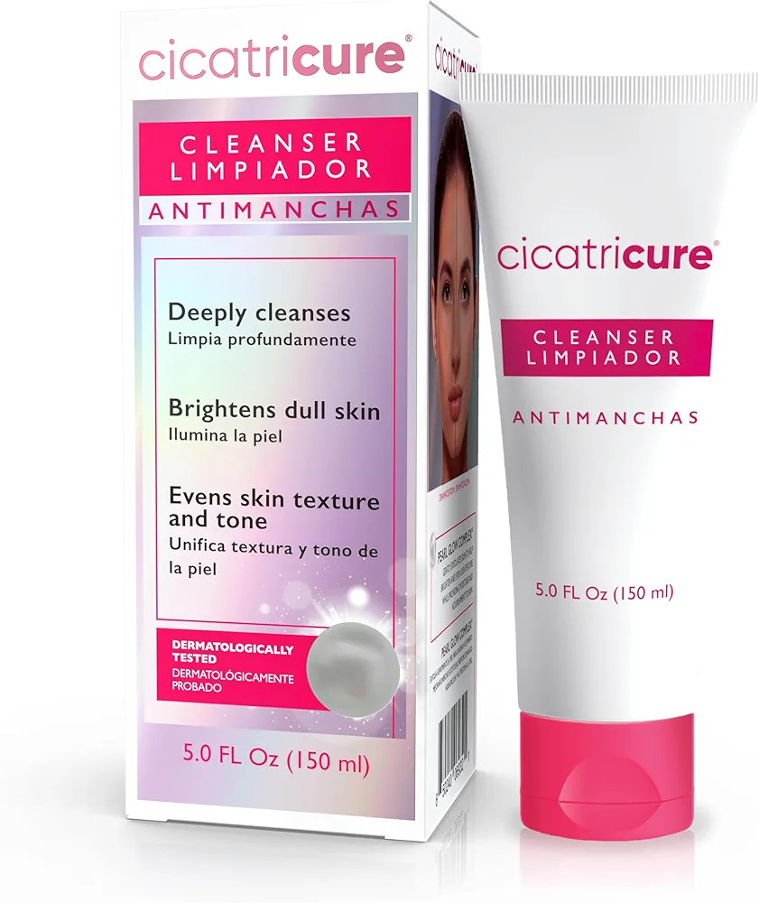 Cicatricure Antimanchas Face Wash, AHA & PHA Facial Cleanser, Deeply Cleanses, Exfoliates & Helps Brighten Dull Skin, Lactic & Salicylic Acid Face Wash, Paraben & Sulfate Free - 5 Fl. Oz.…