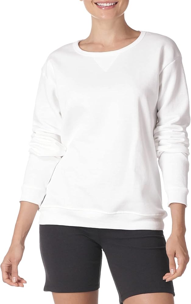 Hanes Women's Ecosmart Crewneck Sweatshirt