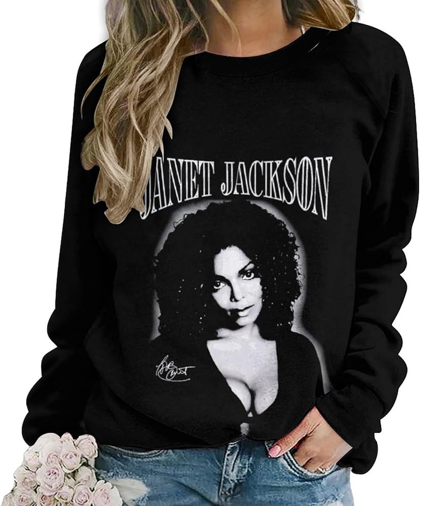 Women's Casual Hoodies Sweatshirts Loose Fit Comfy Crewneck Pullover Tops