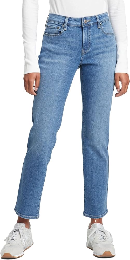 GAP Women's Classic Straight Fit Denim Jeans