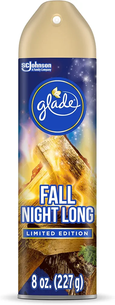 Glade Air Freshener, Room Spray, Fall Night Long, 8 Oz