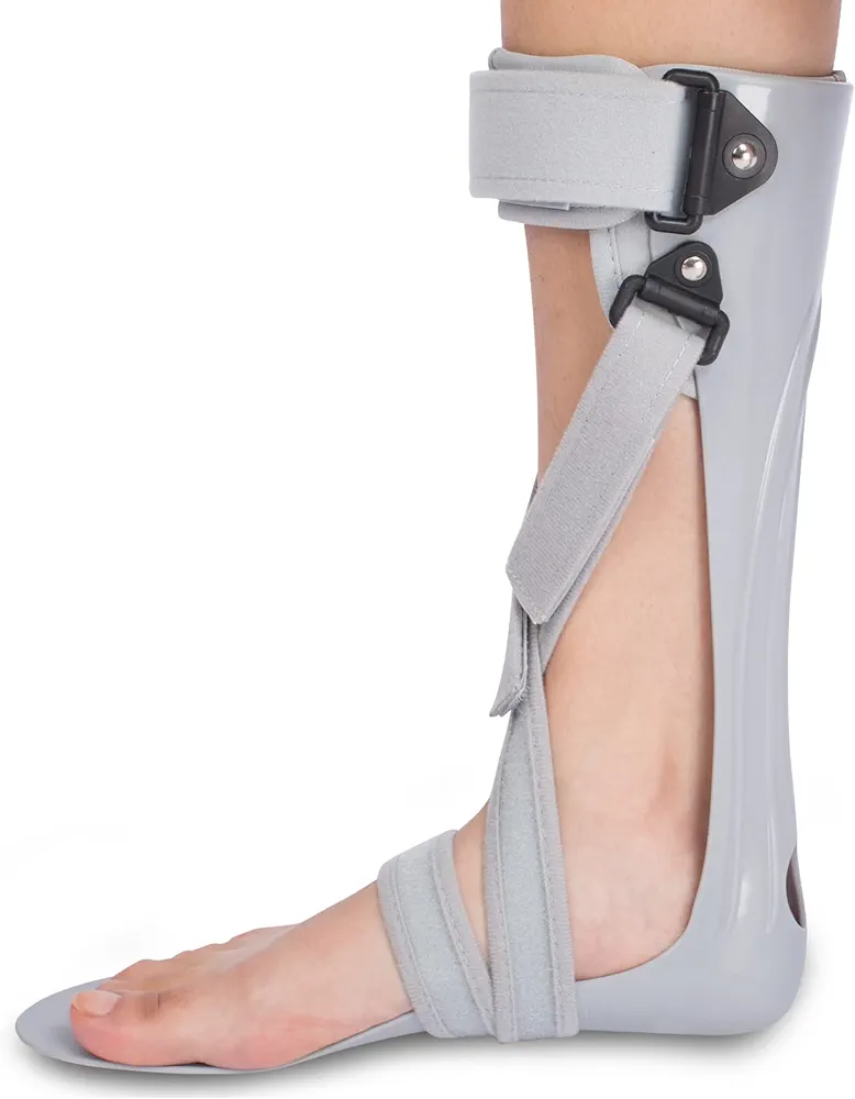 GHORTHOUD AFO Foot Drop Brace Splint Ankle Foot Orthosis Walking with Shoes or Sleeping for Stroke Hemiplegia （Medium-Right）