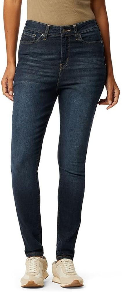 Signature by Levi Strauss & Co. Gold Women's Totally Shaping High Rise Skinny Jeans (Standard and Plus)