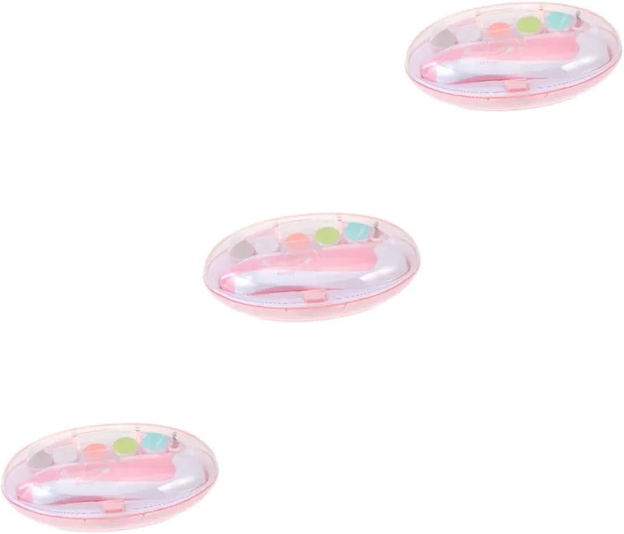 3 Pieces Nail Nail Art Child Care Abs