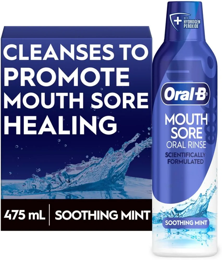 Oral-B Mouth Sore Mouthwash Special Care Oral Rinse, 475 mL (16 fl oz)