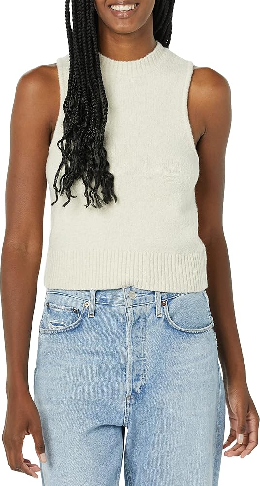 Amazon Essentials Women's Boucle Sweater Tank Top (Previously Daily Ritual)