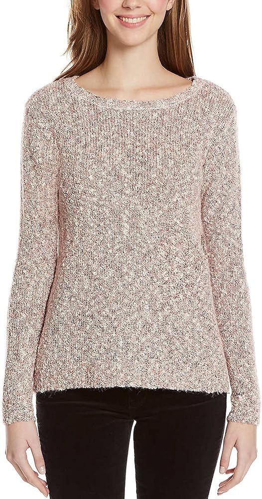 Buffalo David Bitton Ladies' Textured Sweater (Pink, Medium)