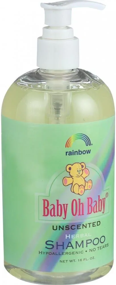 Baby Oh Baby Unscented Organic Herbal Baby Shampoo