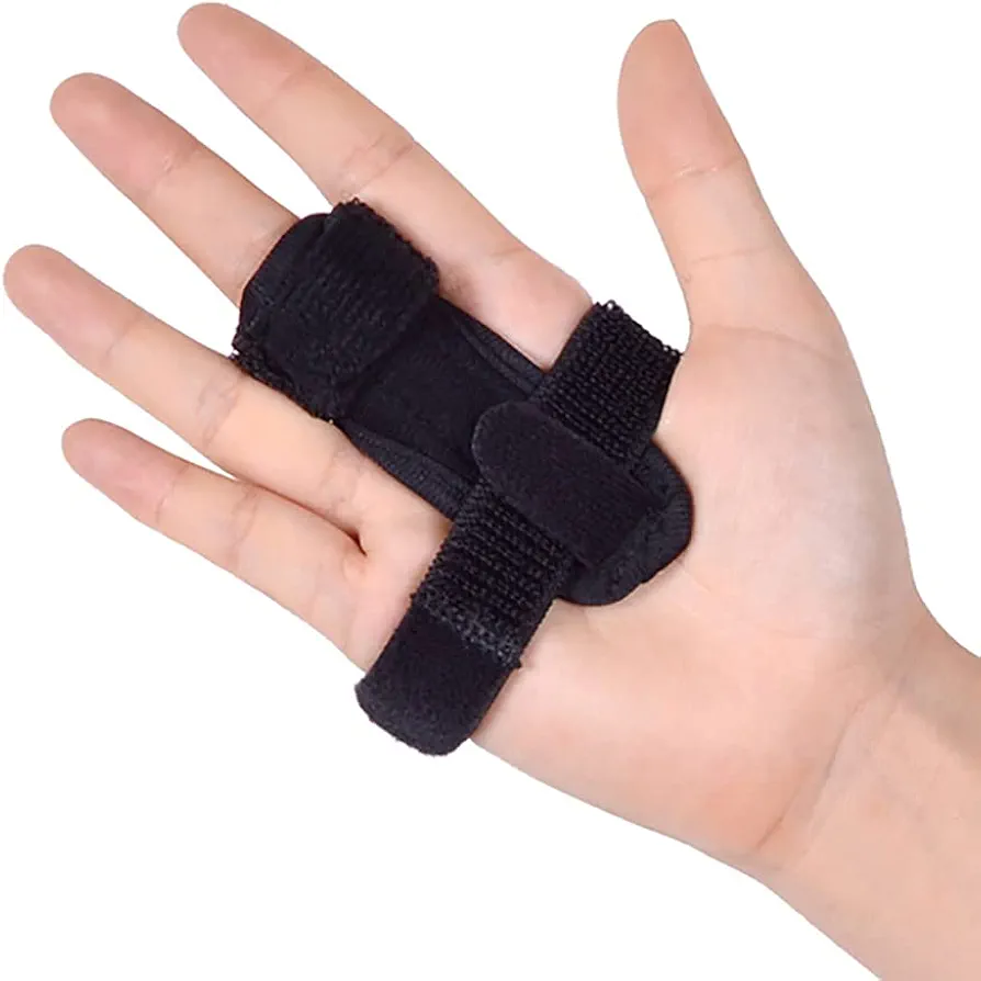 Trigger Finger Splint, Aluminum Bracket Support Guard, Used To Correct Broken Fingers, Injuries, Arthritis And Surgical Care