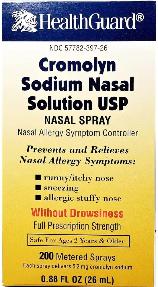 Sodium Nasal Solution 26mL *Pack of 2 Bottles Only