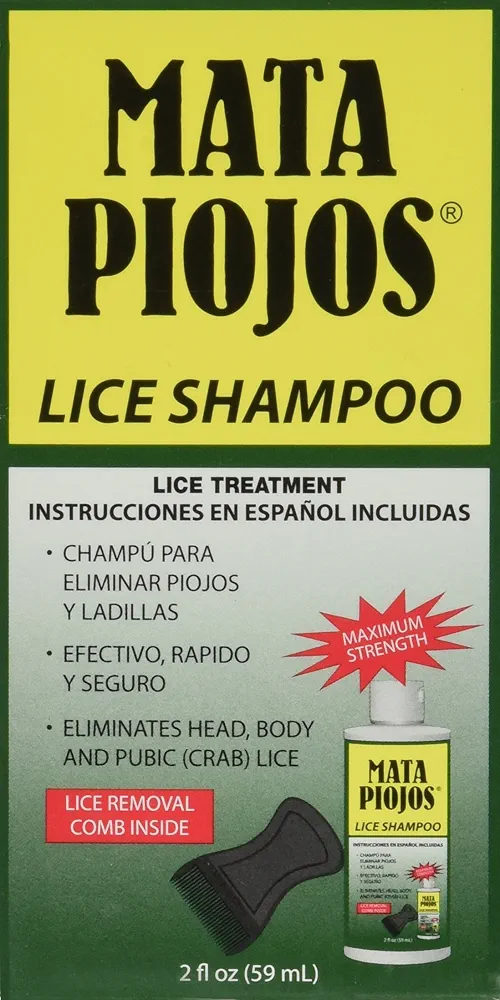 Lice and Nit Treatment Shampoo, For Kids and Adults, 2 FL Oz, Bottle