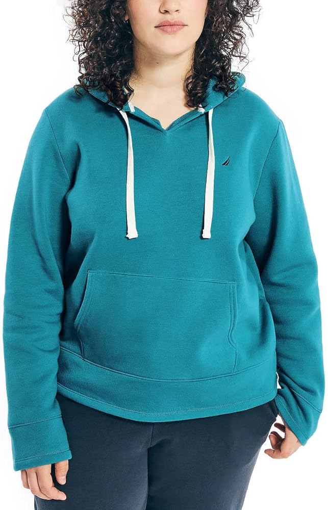 Nautica Ladies Hoodies (as1, alpha, l, regular, regular, Teal)