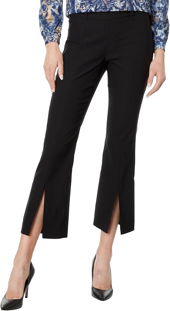 NIC+ZOE Women's 31" Polished Wonderstretch Boot Cut Slit Pant