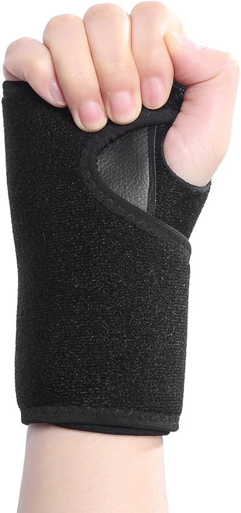 Yosoo Health Gear Wrist Brace, Wrist Support, Hand Support, Wrist Support Guard, 1PC Left/Right Hand Brace Removable Splint Muscle Protector Sprains Fractures Wrist Support(Right Hand)