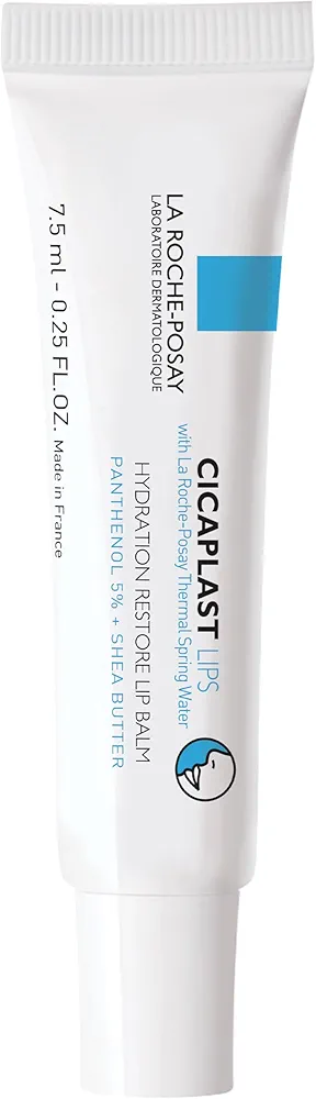 La Roche-Posay Cicaplast Lip Balm B5 | Hydrating Lip Balm with Shea Butter | Lip Treatment for Dry Cracked Lips | Moisturizing and Repairing Lip Balm | Fragrance Free