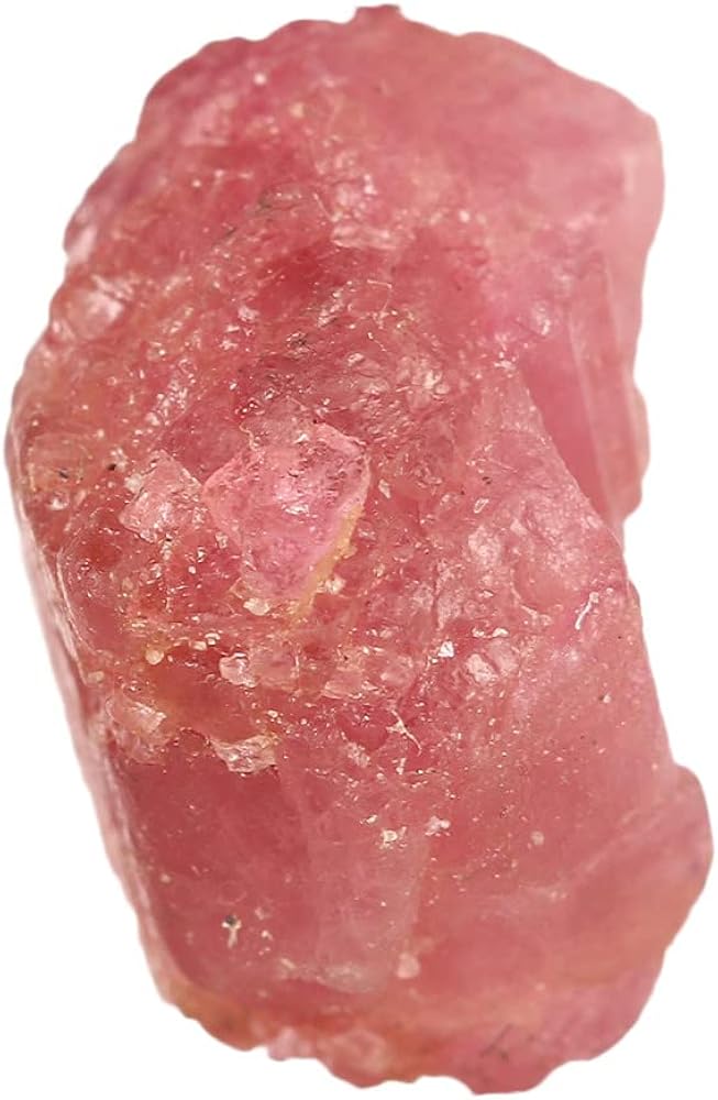 GEMHUB Natural raw Pink Tourmaline Rough Healing Crystal 2.00 Ct. Gemstone for Multiple Uses