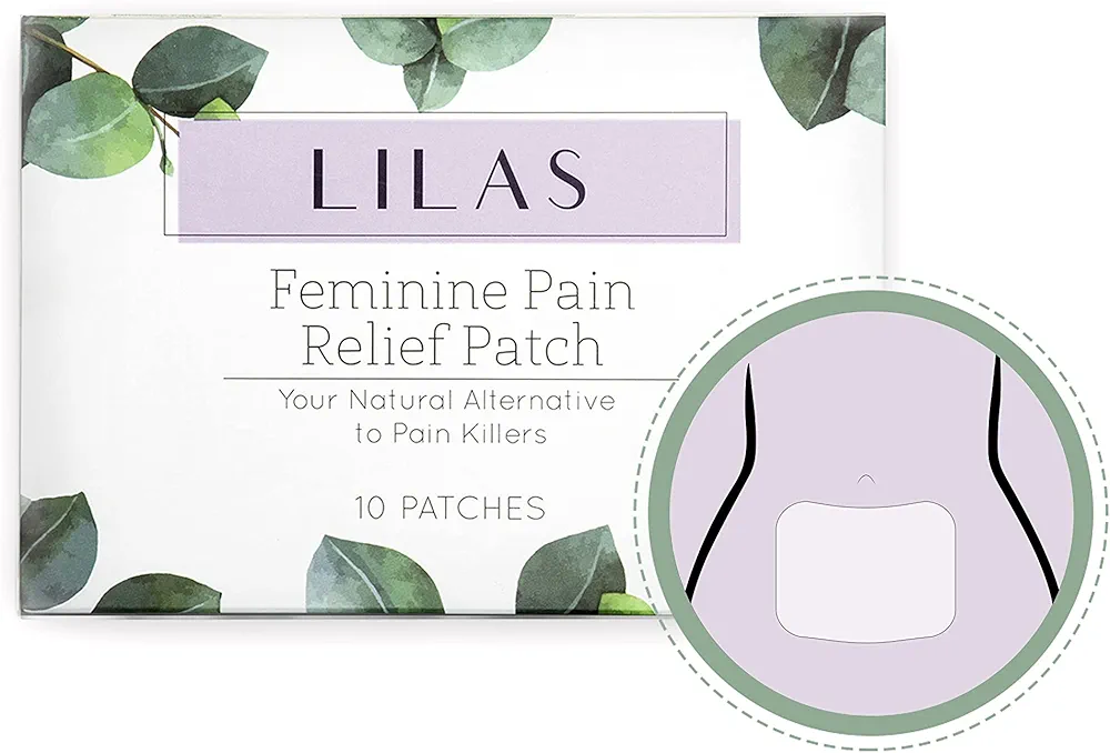 LILAS Period Cramps Pain Relief Patch - Pack of 10