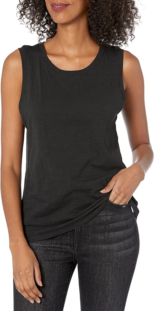 The Drop Women's Nicole Crew-neck Muscle Tank Top