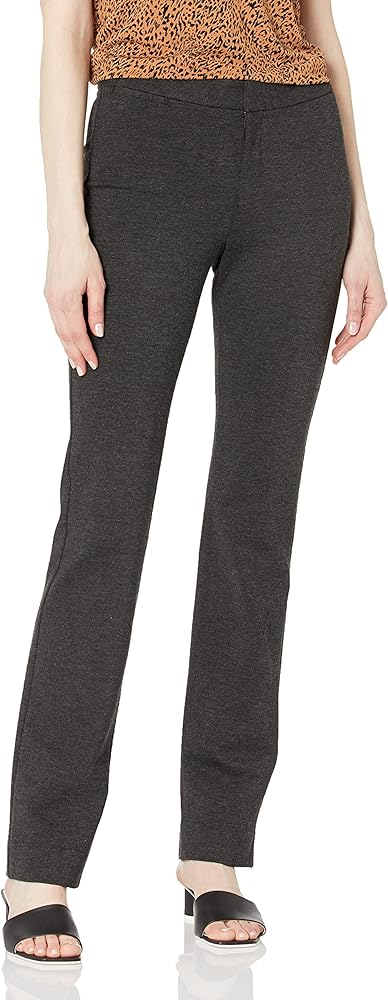 NYDJ Women's Slim Trouser Pants With Ponte Knit |Office Work Pants For Women