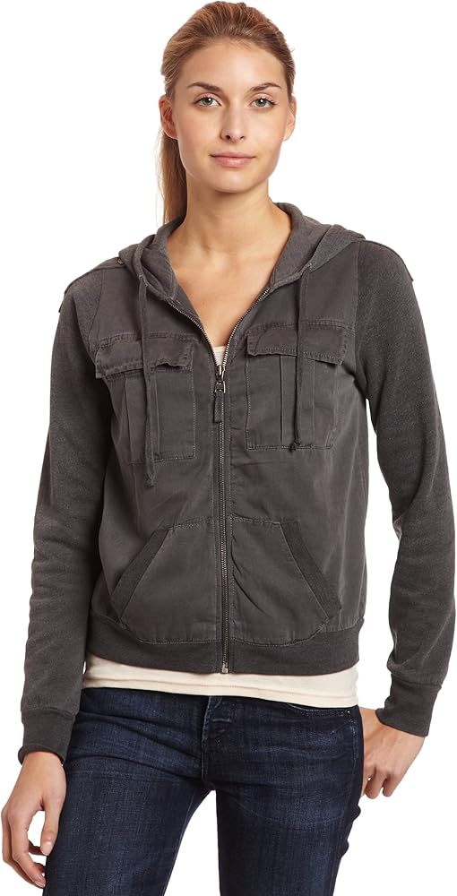 Splendid Womens Sherpa Pocket Hoodie