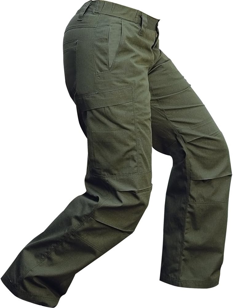 Vertx Womens Tactical Pants Cargo Utility with Pockets, Lightweight Casual Outdoor Work-Wear, Straight Leg, Phantom Lt 2.0, Olive Drab Green, 04 34