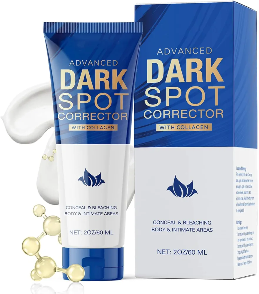 Dark Spot Remover for Face and Body: Corrector for Age Spots Sun Spots Freckles Melasma Brown Spots - Niacinamide Vitamin C Formula for Women and Men - Use on Face Hands Underarms and Legs 2 Oz