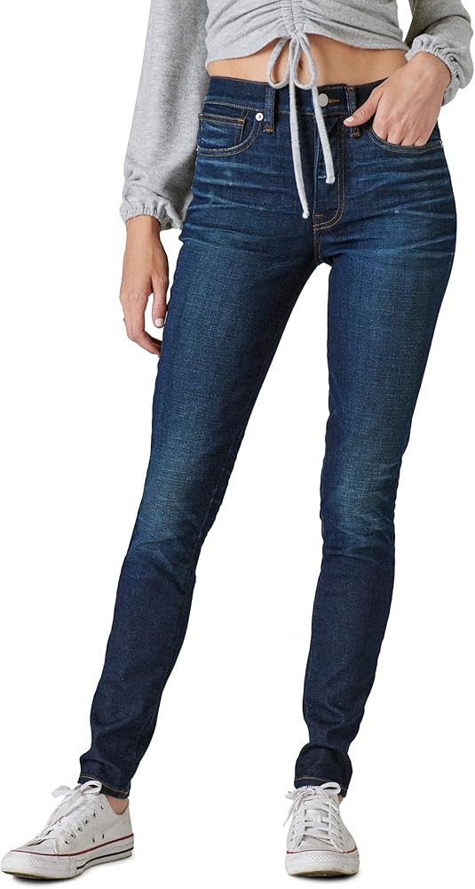 Lucky Brand Womens High Rise Bridgette Skinny Jean