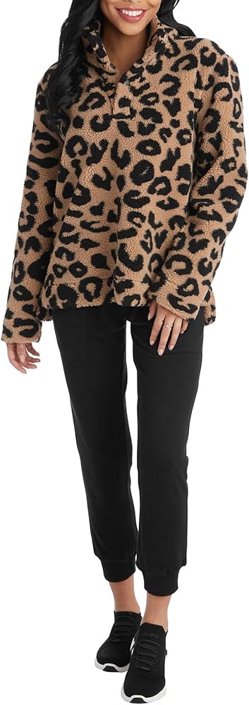 Mud Pie Women's Brady Sherpa Pullover