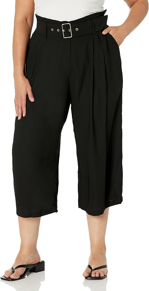 City Chic Women's Apparel Women's Pant Easy Crop