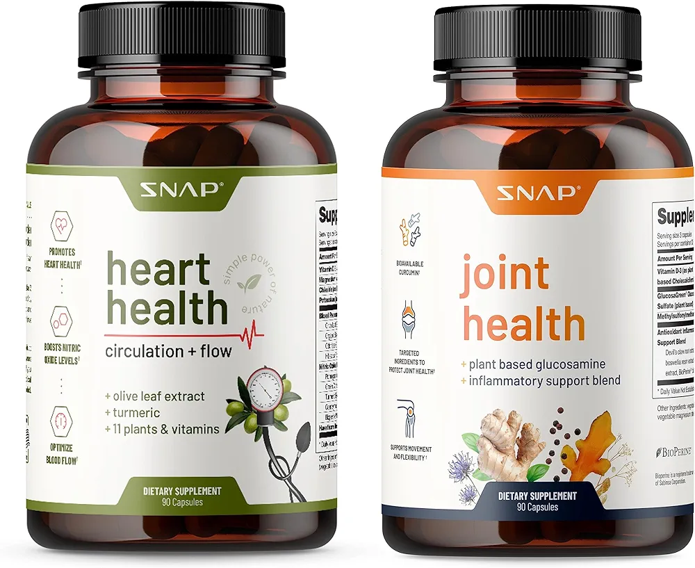 Snap Supplements Heart and Joint Health Capsules