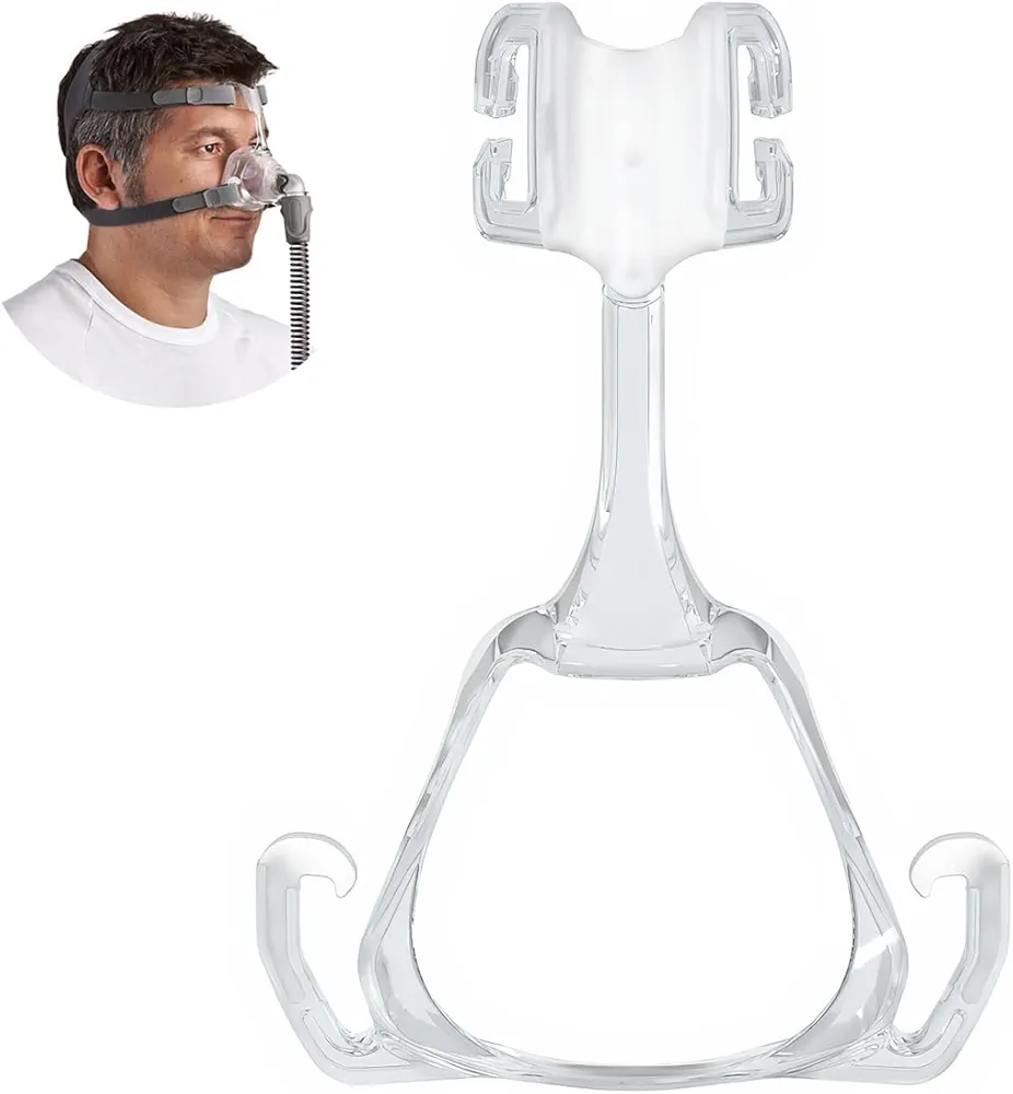 Replacement Frame System for Mirage Fx, Reuse Headgear Nasal Guard Replacement for Mirage Fx, Mask Replacement Frame Kit for Nasal Mask (Widened)